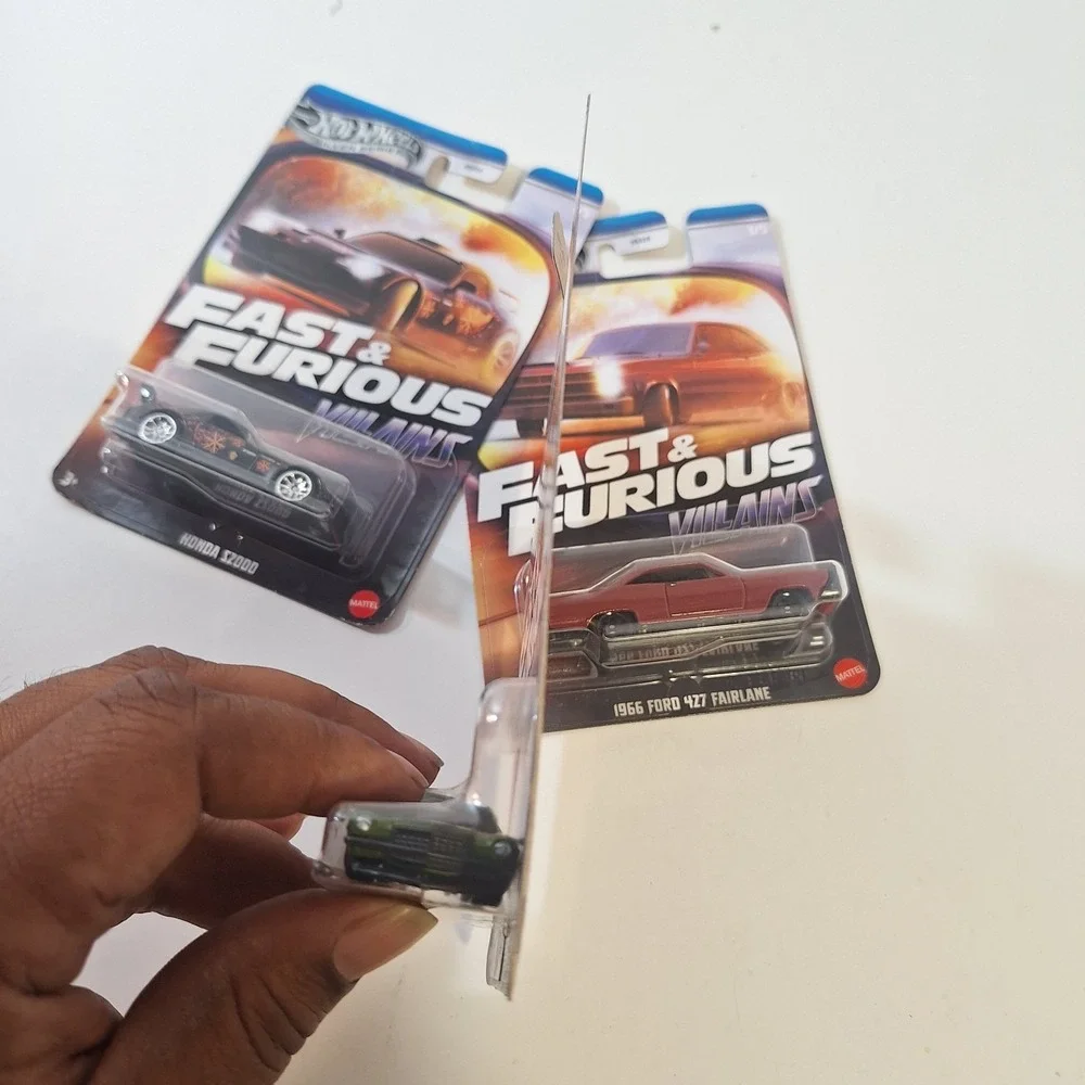 2025 Hot Wheels Fast & Furious Villains Honda S2000/‎ Camaro / Ford 427 Fairlane